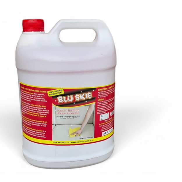 Blu skie upholstery 5litre for sofa carpet office chair cleaning