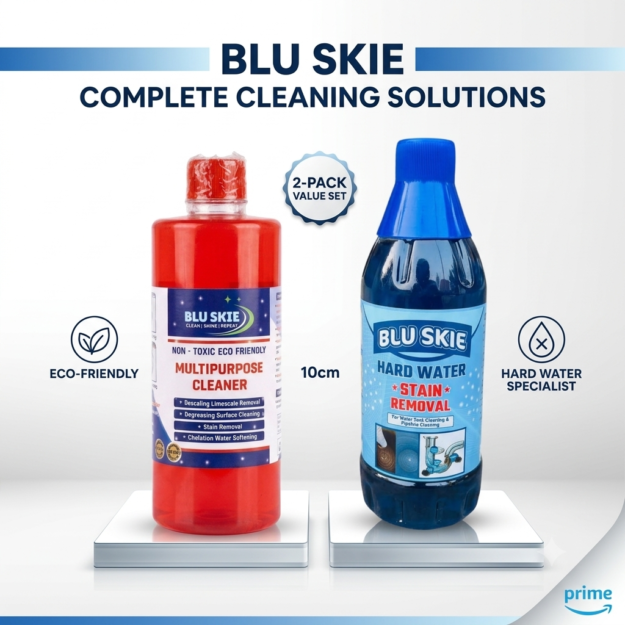 Blu Skie Hard Water Stain Removal 1 L And Multi - Purpose Cleaner 500 Ml
